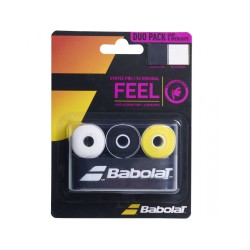 Babolat Babolat Pro Tacky Overgrip Tennis Overgrips Black 3324921491790 Pack of 3-0.6mm 